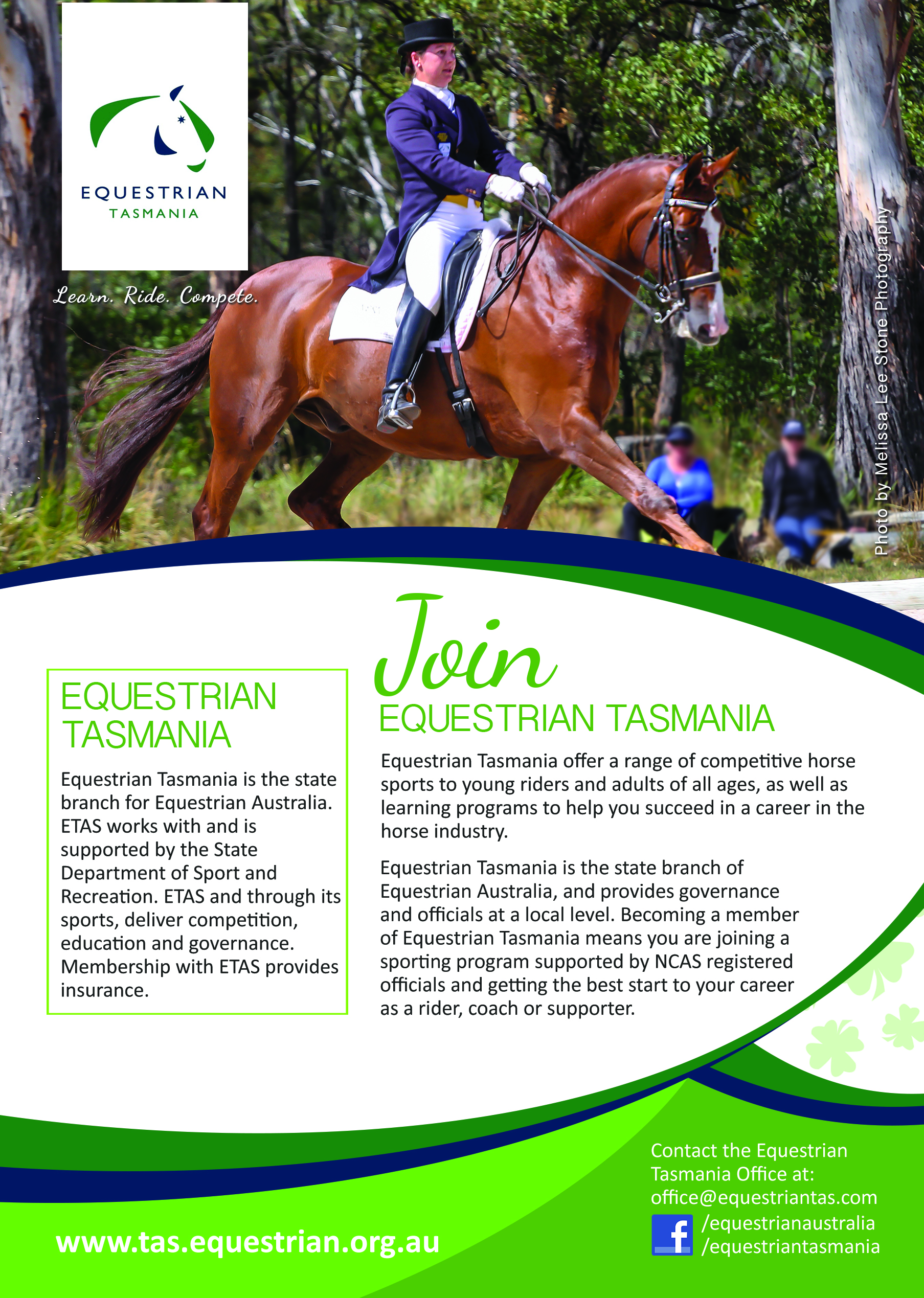 equestrian tasmania members flyer equestrian tasmania equestrian flyer