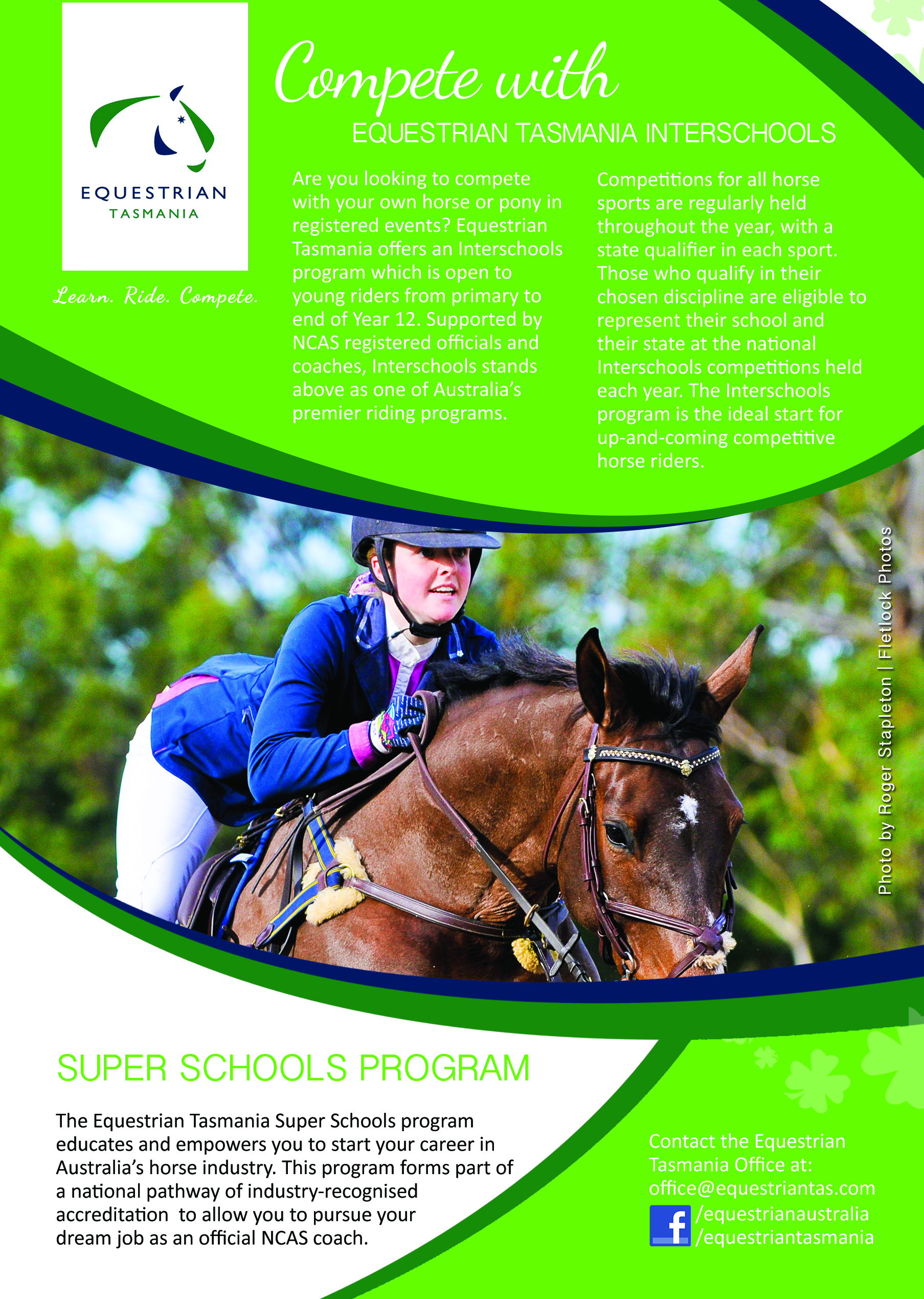 equestrian tasmania juniors flyer equestrian tasmania equestrian flyer